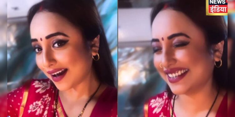 माधुरी दीक्षित का गाना किया रीक्रिएट, रानी चटर्जी ने अदाओं से मोह लिया मन