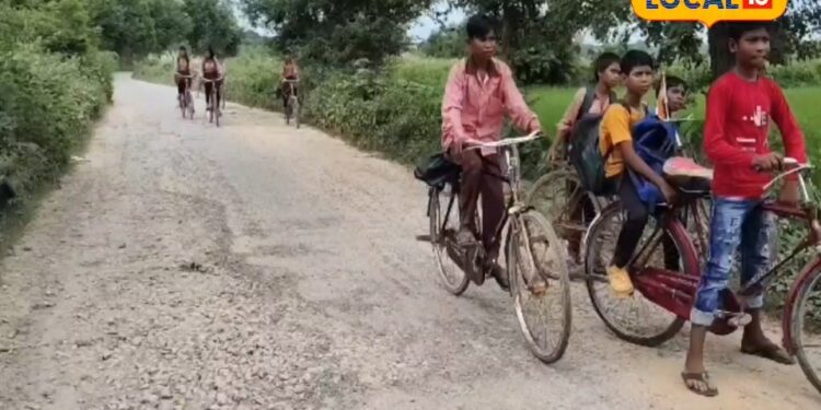 Ground Report: This road in Sultanpur has more than 500 potholes, until when will this road be pothole free.