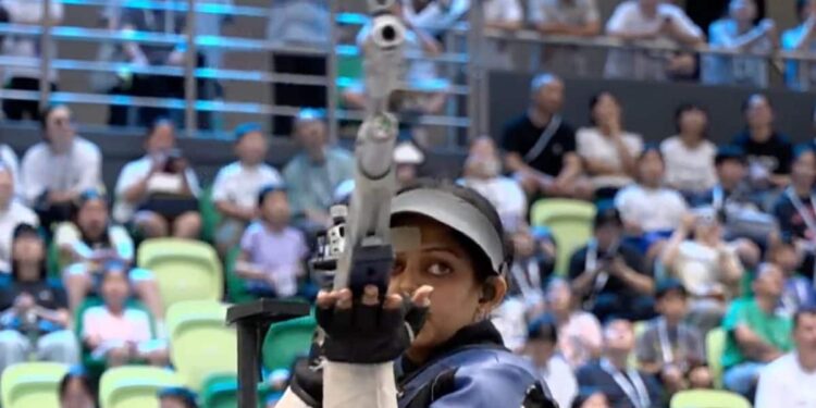 ISSF World Cup : मेघना ने जीता पहला वर्ल्ड कप मेडल, भारत पांचवें स्थान पर रहा