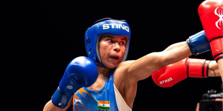 निकहत जरीन और मीनाक्षी विश्व मुक्केबाजी क्वार्टर फाइनल में पहुंचीं