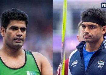 Neeraj Chopra vs Arshad Nadeem final LIVE: नीरज-अरशद नदीम पिछड़े, सचिन यादव चौथे नंबर पर