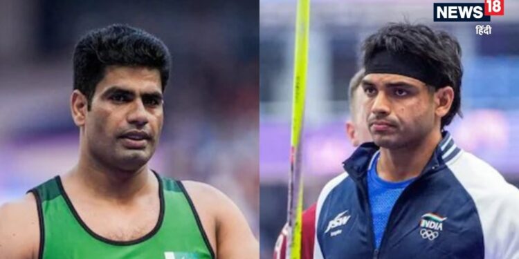 Neeraj Chopra vs Arshad Nadeem final LIVE: नीरज-अरशद नदीम पिछड़े, सचिन यादव चौथे नंबर पर
