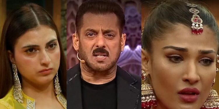 Bigg Boss 19: सलमान खान ने फरहाना-नेहल की लगाई क्लास, अमाल-कुनिका को कराया रियलिटी चैक, कौन होगा घर से बेघर?
