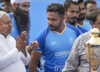 Nitish Kumar announces 10 lakh Rs award for Hockey team: बिहार के CM नीतीश कुमार ने की हॉकी टीम के लिए नकद पुरस्कार की घोषणा