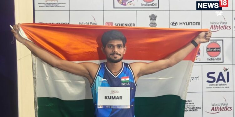 वर्ल्ड पैरा एथलेटिक्स चैंपियनशिप में भारत की पदकों का खुला खाता, शैलेश कुमार ने ऊंची कूद में जीता गोल्ड मेडल