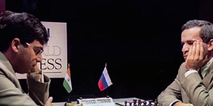 शतरंज की बिसात पर फिर आनंद-कास्परोव के बीच शह-मात का खेल