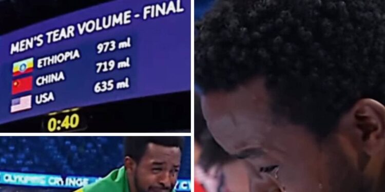 रोने का भी होता है ओलंपिक? इथोपियाई ए‍थलीट ने 1 लीटर आंसू बहा मारी बाजी, वायरल वीडियो देख लोगों ने पकड़ा माथा