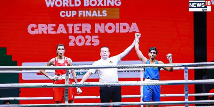 World Boxing Cup Finals India Preeti Pawar: पुलिसवाले की बेटी ने तीन बार की वर्ल्ड चैंपियन को हराया, गोल्ड मेडल मुकाबलों में एंट्री