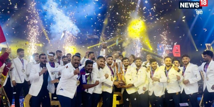 PKL का खिताब जीतने पर दबंग दिल्ली को मिले 3 करोड़…फाइनल हारने वाली टीम पर भी पैसों की हुई बारिश, इतनी थी टूर्नामेंट की प्राइज मनी