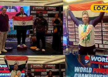 मेडिकल कॉलेज के प्रोफेसर का कमाल! वर्ल्ड पावरलिफ्टिंग में रचा इतिहास, श्रीलंका में तूफान के बीच जीते 3 गोल्ड