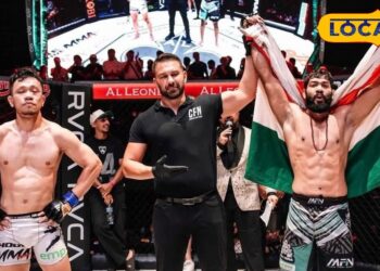 Shyamanand wins MMA at Indonesia Fight Night 37