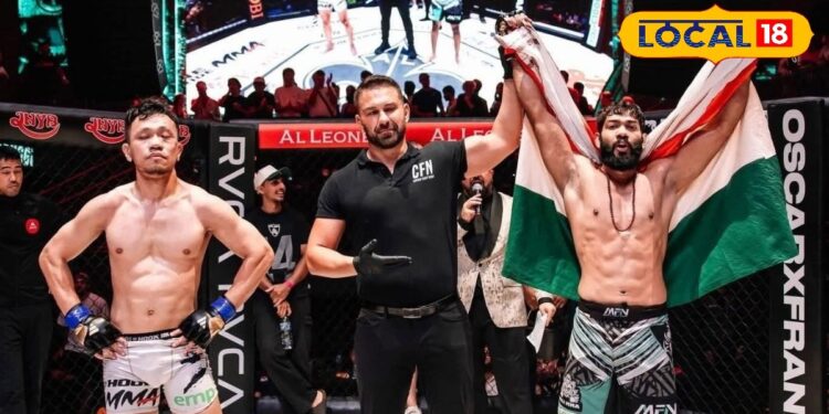 Shyamanand wins MMA at Indonesia Fight Night 37