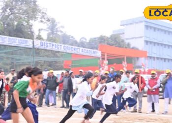 सांसद खेल महोत्सव के तीसरे दिन मैराथन दौड़, बच्चों और युवाओं में दिखा उत्साह, सांसद प्रदीप सिंह भी रहे मौजूद