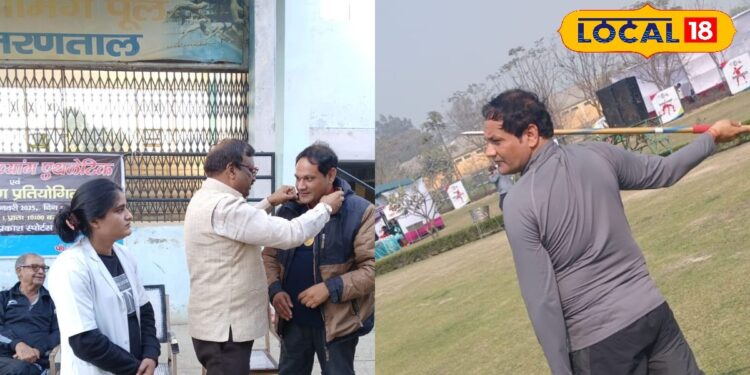 40 साल की उम्र में की खेल की शुरुआत, दो साल में ही स्टेट लेवल पर ले आए तीन गोल्ड, नौकरी के बाद इतने घंटे करते हैं प्रैक्टिस