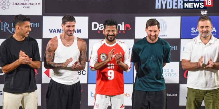 लियोनल मेसी के ‘शो’ में डी पॉल की बनियान ने लूट ली महफिल! देसी अंदाज देख फैंस बोले- ये तो अपना भाई है