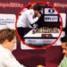 Magnus Carlsen slams table again: भारतीय से हारने के बाद विश्व चैंपियन मैग्नस कार्लसन की गिरी हुई हरकत