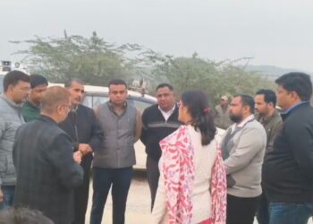 सोनभद्र. खनन निदेशक ने बिल्ली खनन क्षेत्र का किया दौरा, हादसा स्थल पर नहीं पहुंचा काफिला