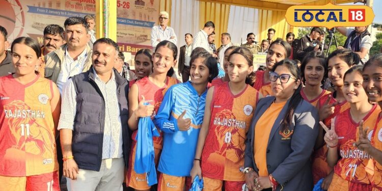 राजस्थान गर्ल्स टीम ने अंडर-19 राष्ट्रीय बास्केटबॉल में स्वर्ण जीता