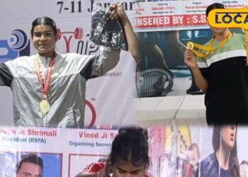 आकांक्षा कुमावत ने पावरलिफ्टिंग में दो रिकॉर्ड और गोल्ड मेडल जीते