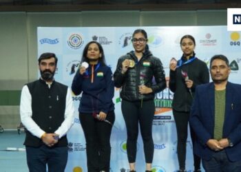 शूटर अमीरा अरशद ने 10 मीटर एयर राइफल स्पर्धा का खिताब जीता, ओलंपियन काइनन चेनाई ने 33 हिट के साथ ब्रॉन्ज मेडल पर साधा निशाना
