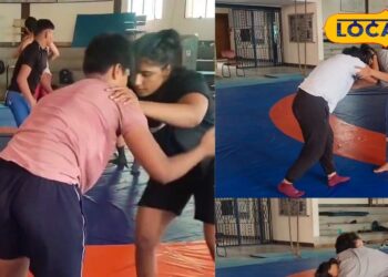 मेरठ रुस्तम ए जमा स्टेडियम में बेटियों का कुश्ती प्रशिक्षण बढ़ा