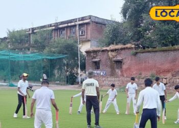 झांसी के बच्चों के सपनों को मिल रही है नई उड़ान, विपिन बिहारी इंटर कॉलेज में क्रिकेट कोचिंग कैंप हुआ शुरू
