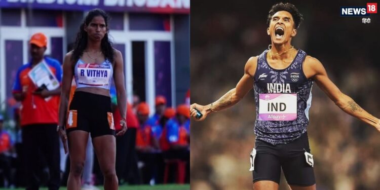 इंडियन ओपन में राजेश रमेश और विद्या रामराज ने किया कमाल, 400 मीटर रेस में जीता स्वर्ण पदक