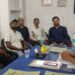 म्योरपुर, नए थाना प्रभारी ने संभाला कार्यभार, पत्रकारों से की मुलाकात