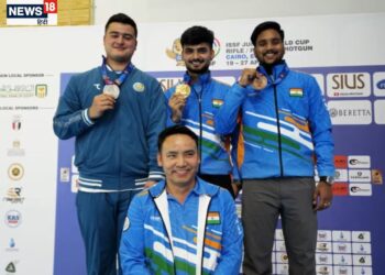 ISSF Junior World Cup 2026: 10 मीटर एयर पिस्टल में शिवा नरवाल को स्वर्ण, चिराग को कांस्य