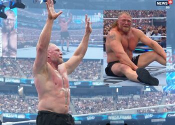 WWE को अलविदा कह गया वर्ल्ड का सबसे खूंखार रेसलर, हार के बाद रिंग में बिलख-बिलख कर रोए Brock Lesnar