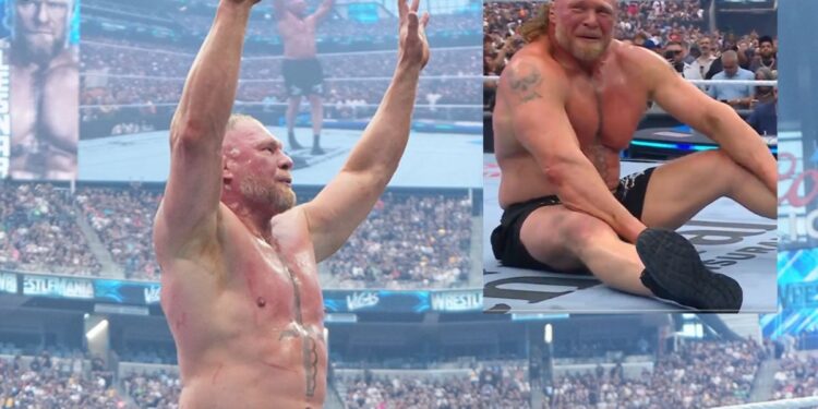 WWE को अलविदा कह गया वर्ल्ड का सबसे खूंखार रेसलर, हार के बाद रिंग में बिलख-बिलख कर रोए Brock Lesnar