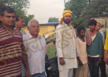 सलखन. प्राचीन हनुमान मंदिर में तोड़़ फोड़़, किया आग के हवाले, इलाके में मचा हड़कम्प