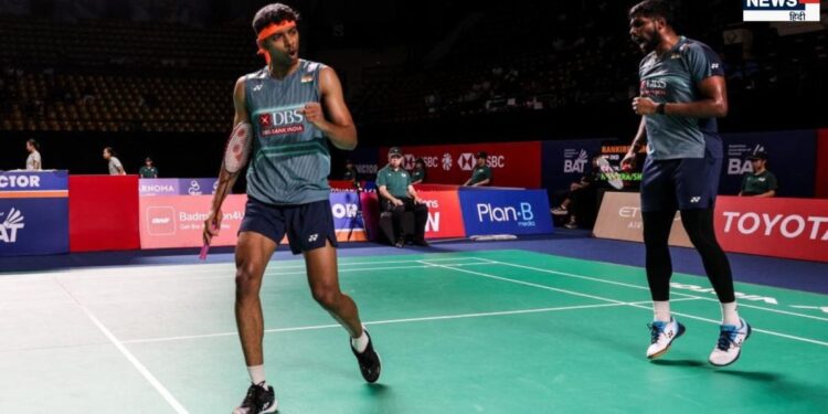 थाईलैंड ओपन के फाइनल में सात्विक और चिराग, सेमीफाइनल में मलेशियाई जोड़ी को हराया