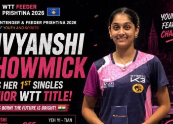 Divyanshi Bhowmick WTT Feeder title: 15 साल की दिव्यांशी ने रचा इतिहास, WTT फीडर महिला में दोहरे स्वर्ण के साथ रिकॉर्ड