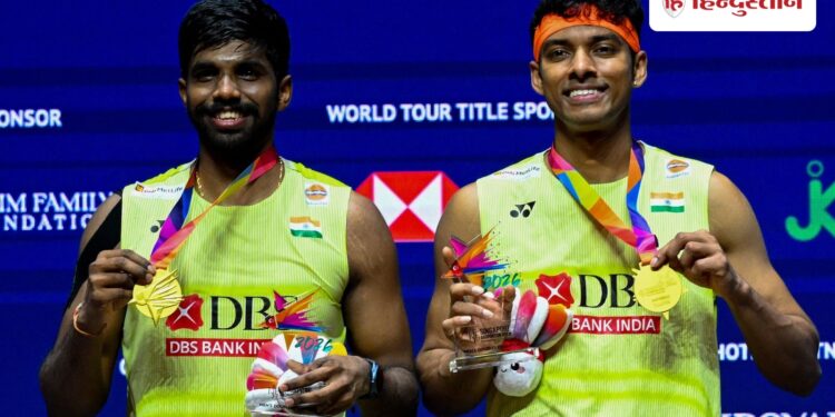 Satwik Chirag script history became first Indian duo to win Singapore Open title सात्विक-चिराग ने रचा इतिहास, सिंगापुर ओपन खिताब जीतने वाली पहली भारतीय जोड़ी बने, Sports Hindi News