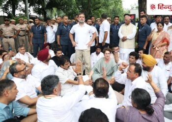 पुलिस को फिर सरप्राइज; कल संसद तक मार्च, आज PM आवास पर कांग्रेसी; राहुल-प्रियंका भी कूदे, National Hindi News