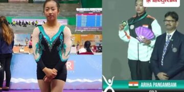 अरिहा पंगंबम ने एरोबिक जिम्नास्टिक्स में गोल्ड जीतकर रचा इतिहास, बनीं एशियाई चैंपियन, Sports Hindi News