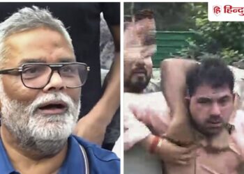 पप्पू यादव पर चप्पल फेंकने वाला कौन? साथी ने चाकू होने के आरोप नकारे, क्या बताया?, Ncr Hindi News