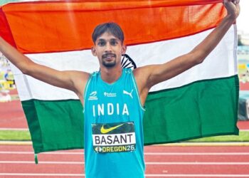 एथलेटिक्स यू20 चैंपियनशिप में बसंत कुमार ने मचाई सनसनी, हाई जंप में जीता सिल्वर मेडल