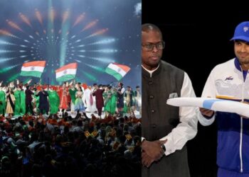अलविदा ग्लास्गो, अहमदाबाद में मिलेंगे, कॉमनवेल्थ गेम्स 2030 की मेजबानी के लिए भारत को मिला बैटन