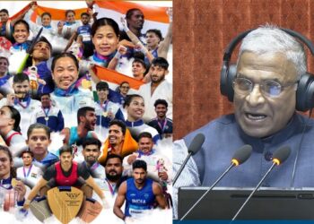 संसद में गूंजी भारतीय खिलाड़ियों की गूंज, राज्यसभा ने 39 मेडल जीतने वाले चैंपियंस को दी जोरदार बधाई