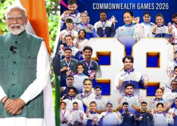 PM Modi with CWG Champions Live: पीएम आवास पहुंचे कॉमनवेल्थ गेम्स चैंपियन, कुछ देर में प्रधानमंत्री मोदी से होगी मुलाकात