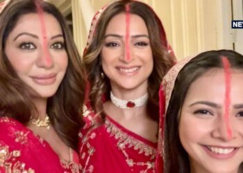 विरानी परिवार की बहुओं ने मनाई छठ पूजा, ‘क्योंकि सास…’ के सेट से सामने आई तस्वीर, संस्कारी लुक ने जीता दिल