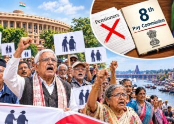 8वें वेतन आयोग में 69 लाख पेंशनर्स के साथ हो गया ‘खेला’, गुस्से में बुजुर्ग, परसों प्रयागराज में हल्ला-बोल