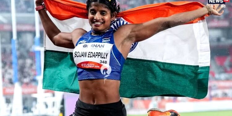 एशियन गेम्स: सिर्फ 2 सेंटीमीटर से गोल्ड चूकीं लॉन्ग जंप क्वीन एंसी सोजन, भारत के लिए जीती चांदी