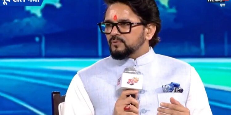 Anurag Thakur news18 India: खेलों का बजट कहां जा रहा है? अनुराग ठाकुर ने राज्यों से मांगा हिसाब, बताया भारत के स्पोर्ट्स डेवलपमेंट का 5 पॉइंट फॉर्मूला