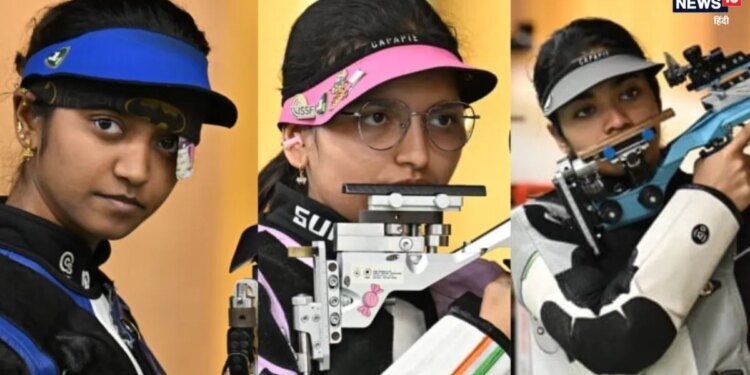 Asian Games: एशियन गेम्स 2026 में भारत को मिला पहला मेडल, 10 मीटर एयर राइफल महिला टीम ने जीता सिल्वर