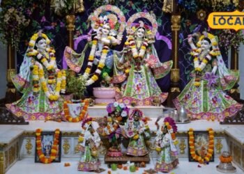 20 लाख की पोशाक और विदेशी फूल, कानपुर इस्कॉन मंदिर में इन सबसे होगा माधव का श्रृंगार