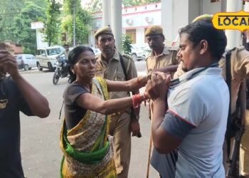 बहराइचः अंदर चल रही थी डीएम की बैठक, कलेक्ट्रेट परिसर में 15 लाख के चक्कर में हो गया ड्रामा, पुलिस बनी मूकदर्शक, जानें पूरा मामला