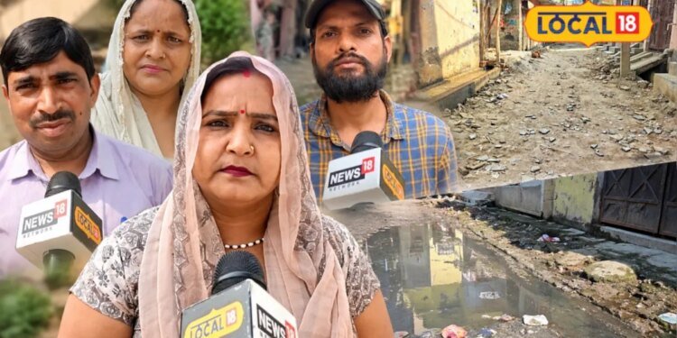 Ground Report: ‘बच्चे बीमार पड़ रहे, तेजी से फैल रहे कीड़े-मच्छर’… गाजियाबाद के बागू की बदहाल सड़कें, लोगों का दर्द